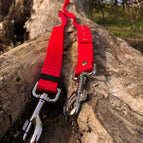 Rot / Pop-Band (gewebt) / 25 mm